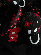 NEVER BEEN Red Logo Belt