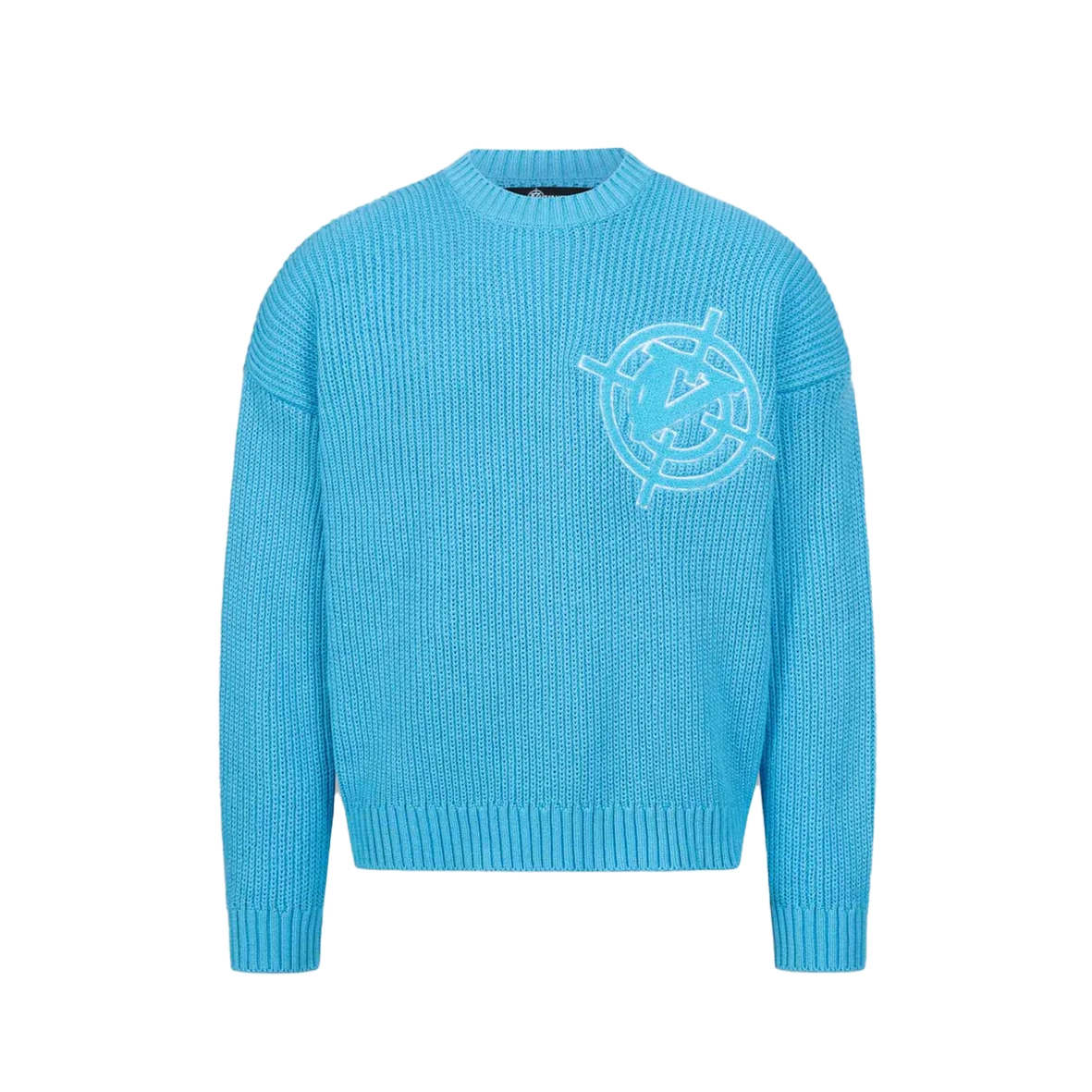 VICINITY V-Logo Knitwear Sky Blue