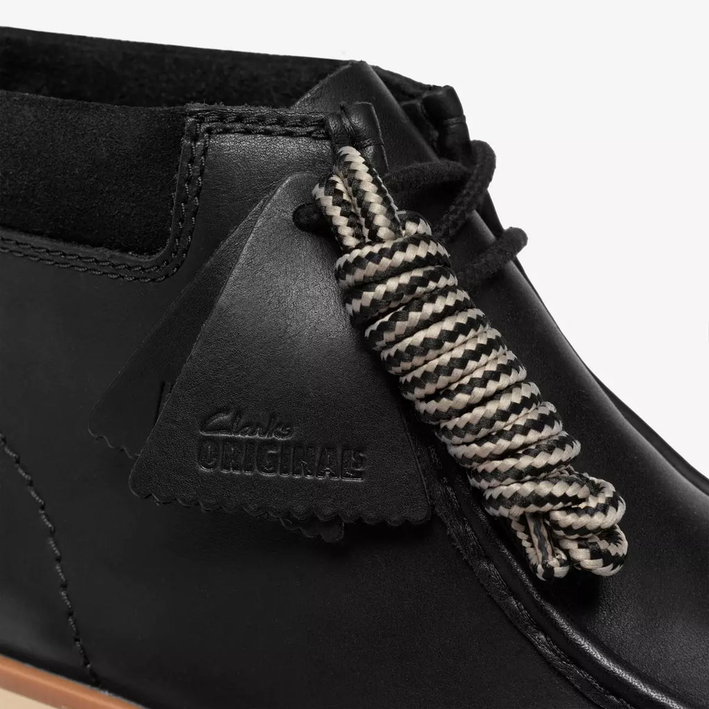 CLARKS ORIGINALS Walla Orkhon Black Leather