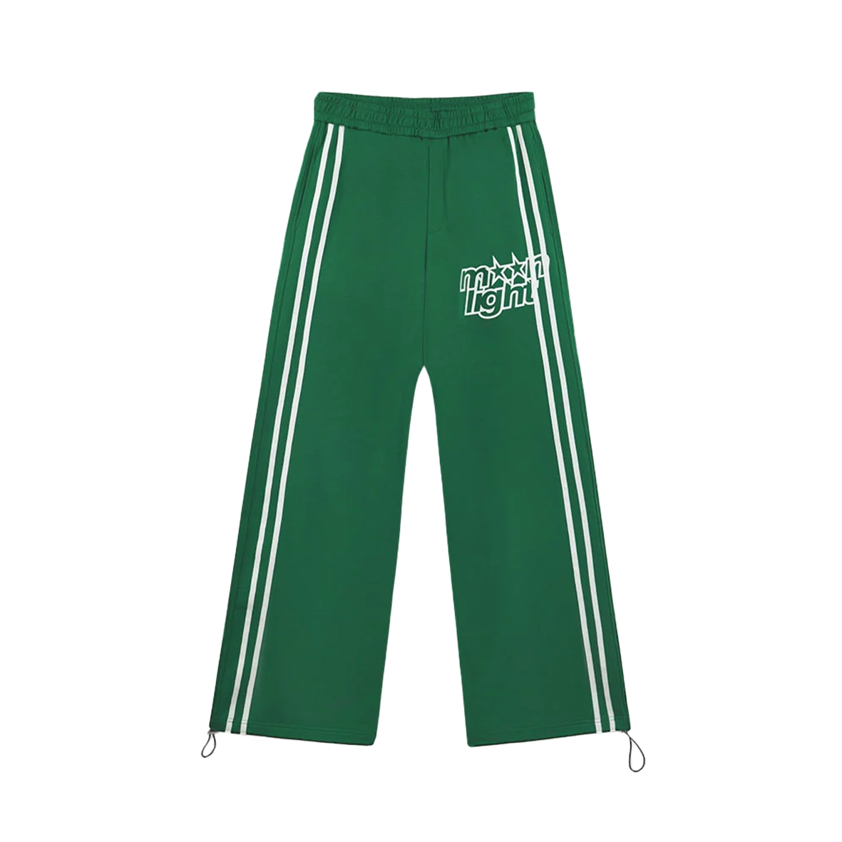 MOONLIGHT MANSION Stars & Stripes Sweatpants Green