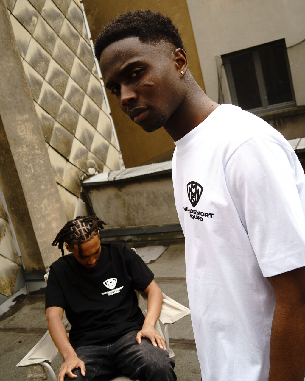 667 EKIP Mangemort Squad T-Shirt White