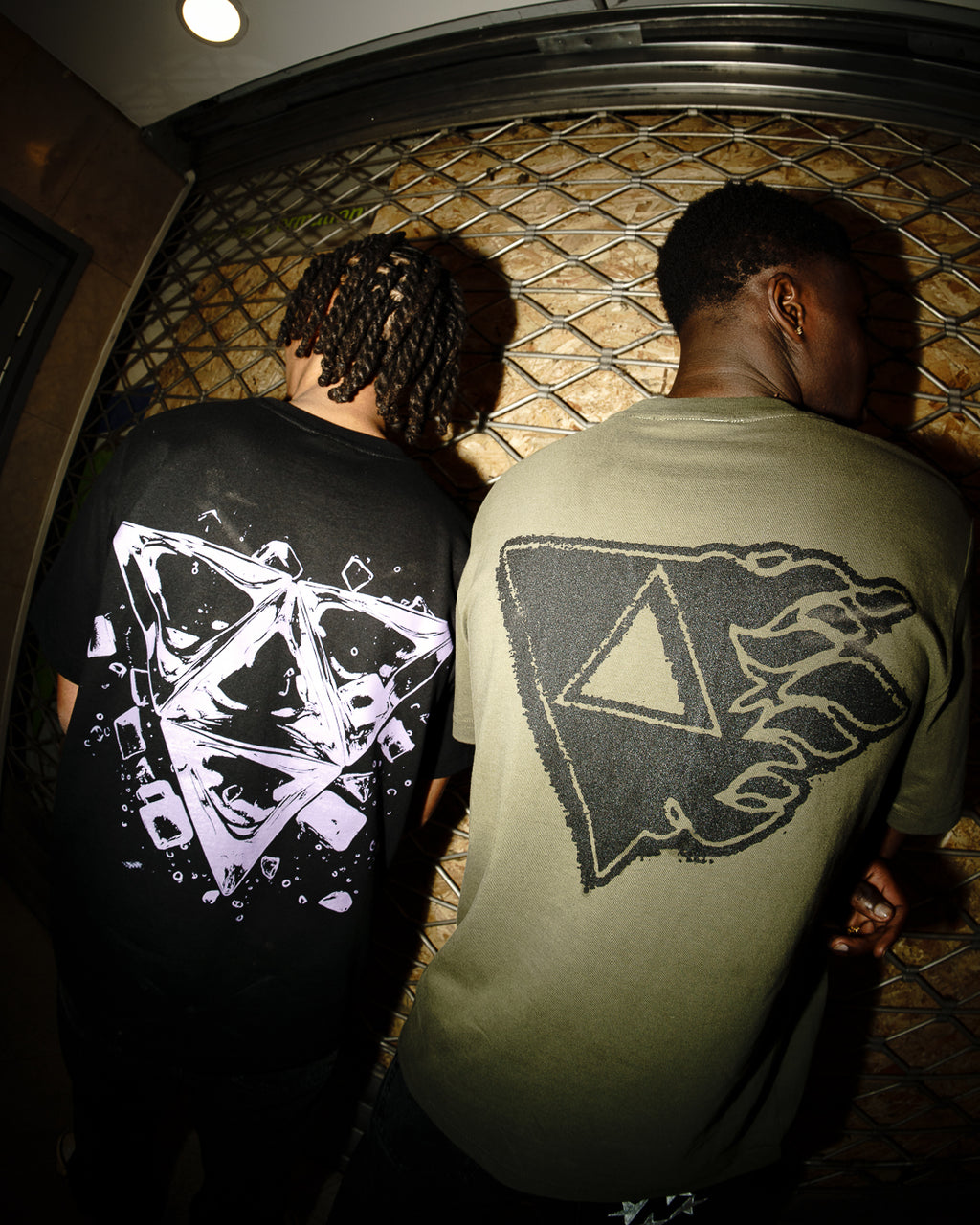 667 EKIP Flammes T-Shirt Khaki