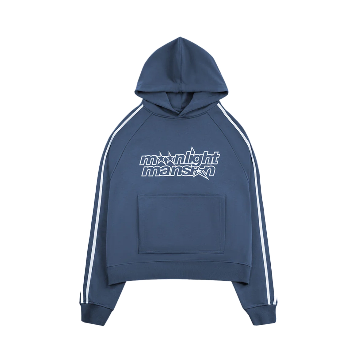 MOONLIGHT MANSION Stars & Stripes Hoodie Blue