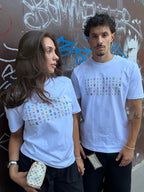 DREAMINGBUSY Mura Multi Monogram T-Shirt White