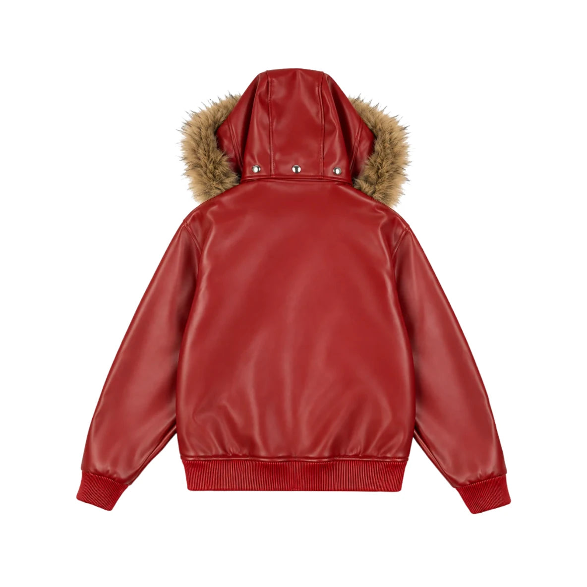 99BASED Al Capone Leather Jacket Red