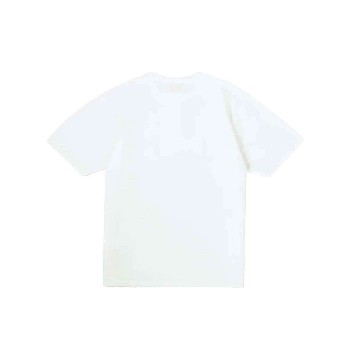 99BASED Daily Slim Button Up Waffle T-Shirt White