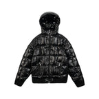 99BASED Quilted Slim Puffer Jacket Black