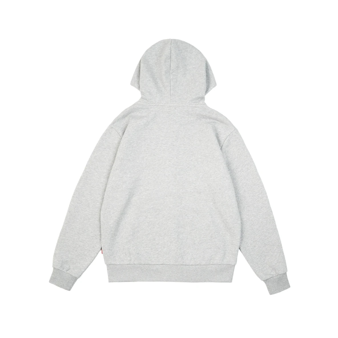 99BASED Shut Up Zip Hoodie Dark Grey Melange