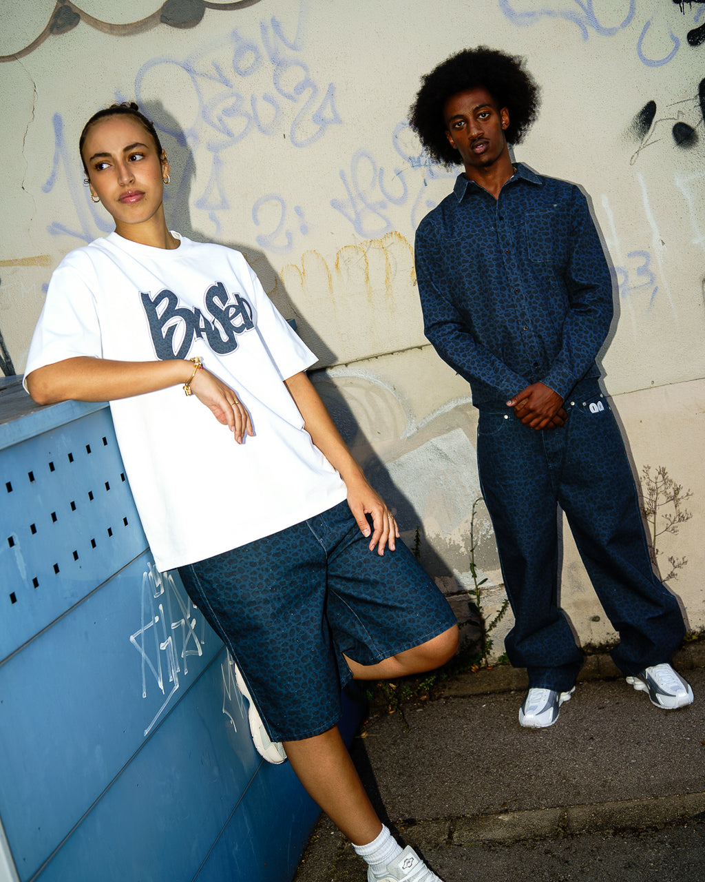 99BASED Instinct Combat T-Shirt Leopard Dark