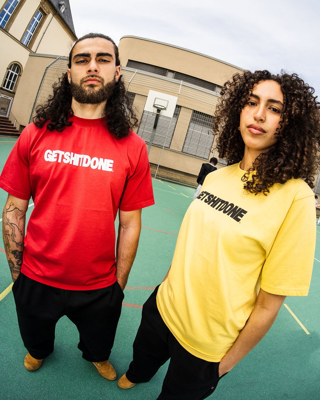 99BASED Get Shit Done T-Shirt Red