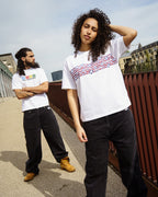 99BASED Multicolour T-Shirt White