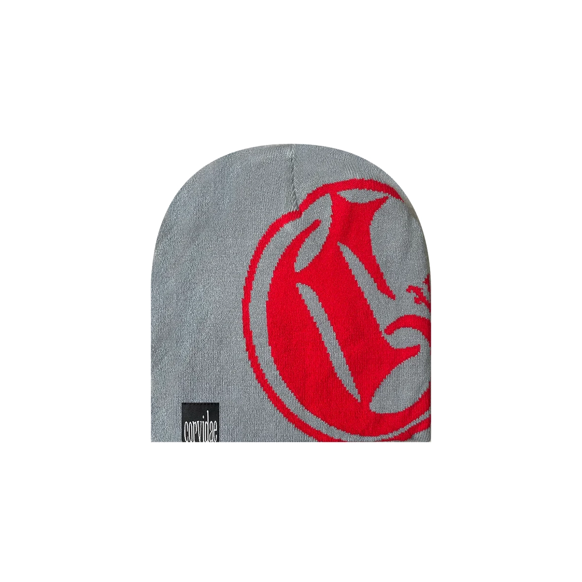 CORVIDAE C-Logo Beanie Red
