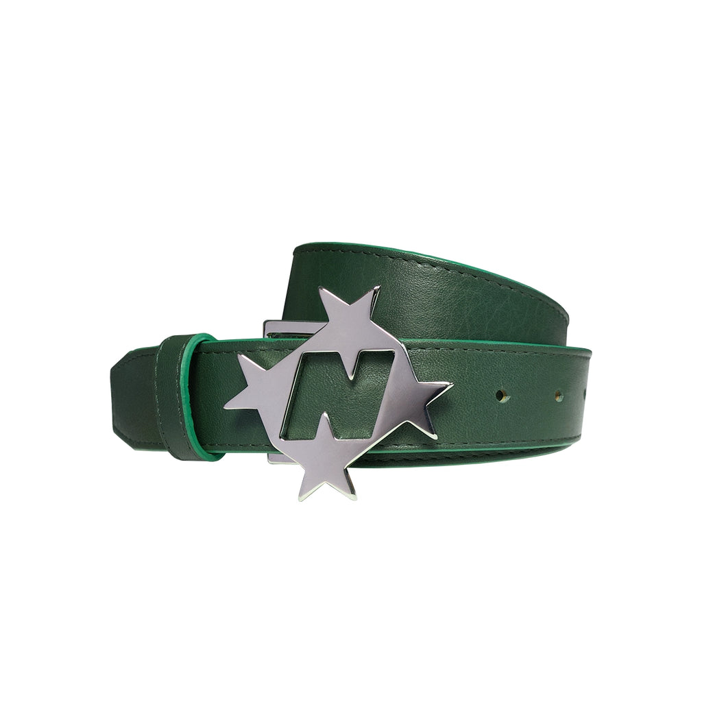 99BASED Logo Belt Green