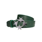 99BASED Logo Belt Green