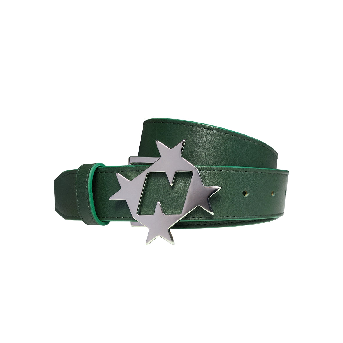 99BASED Logo Belt Green