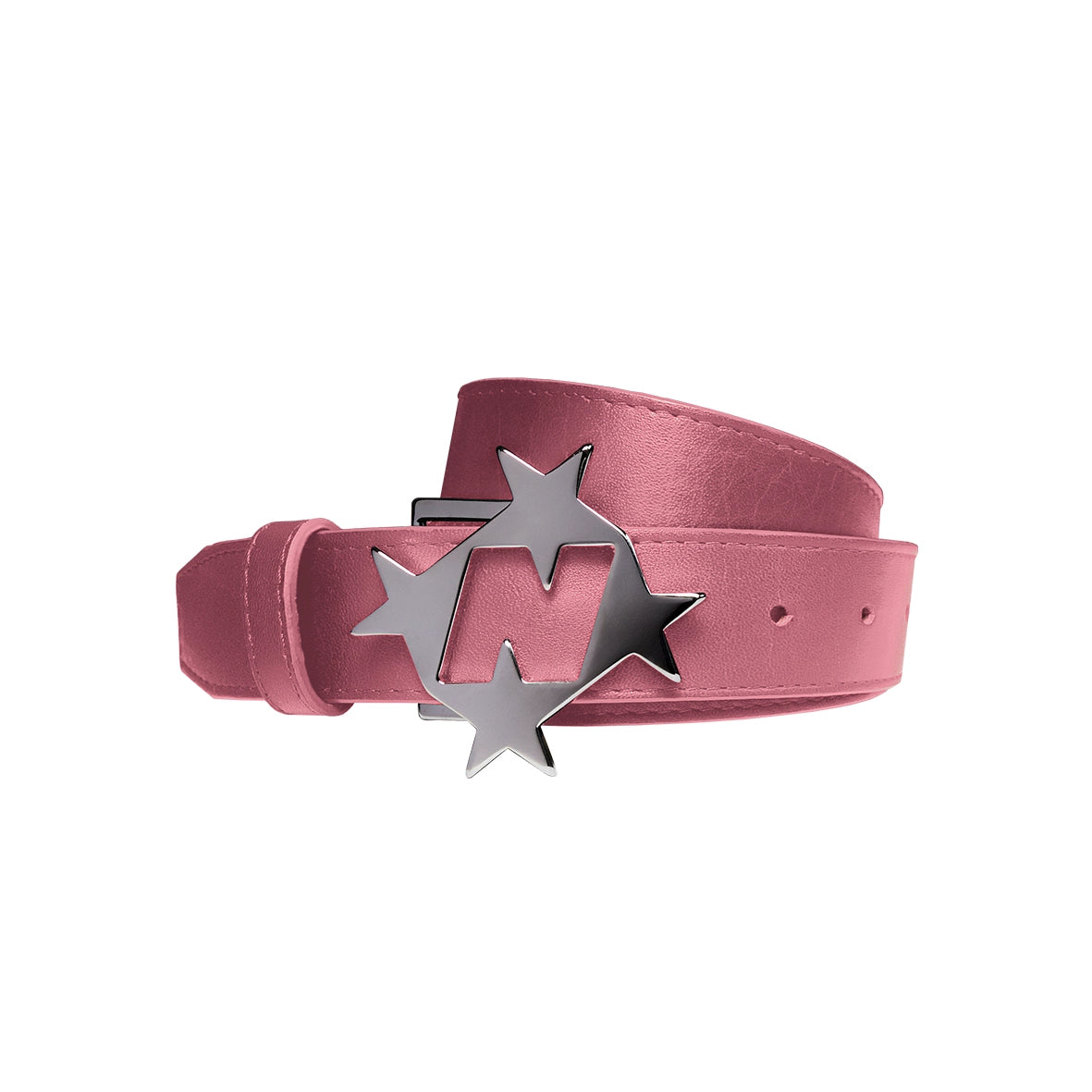 99BASED Logo Belt Pink