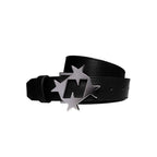 99BASED Logo Belt Black
