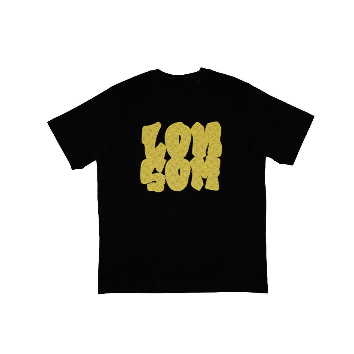 LONSOM Black Graphic T-Shirt