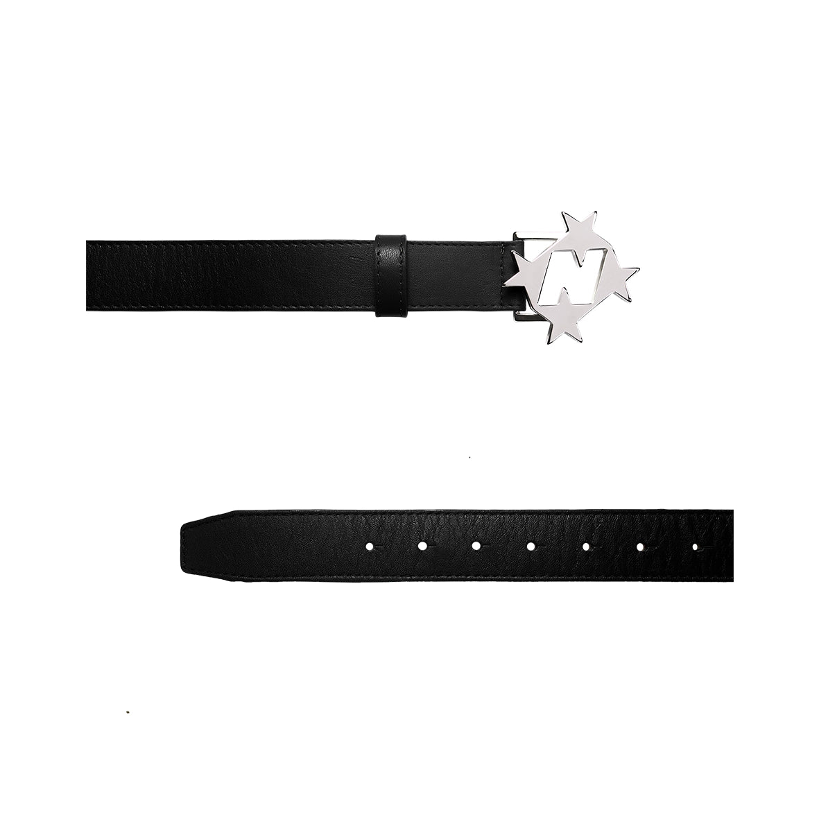 99BASED Logo Belt Black
