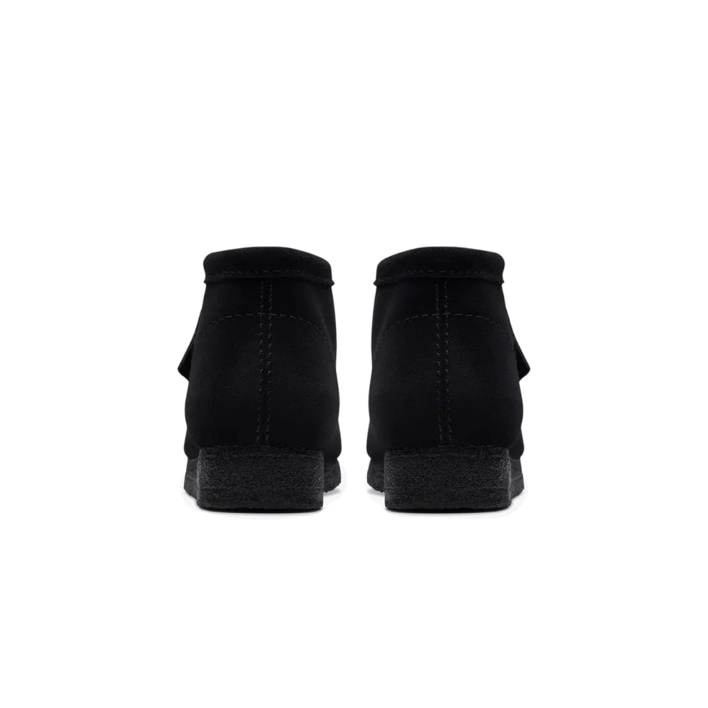 CLARKS ORIGINALS Bottines Wallabee en daim noir