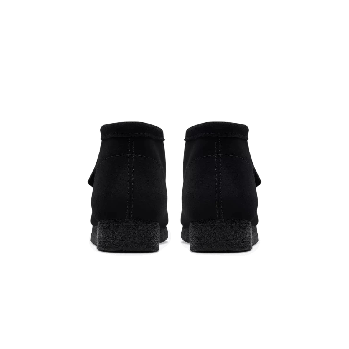 CLARKS ORIGINALS Bottines Wallabee en daim noir