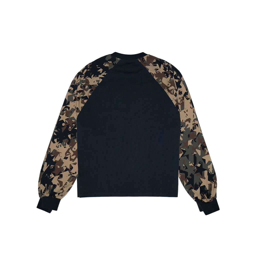 99BASED Field Camo Raglan L/S