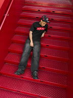 NEVER BEEN Red Logo Cap