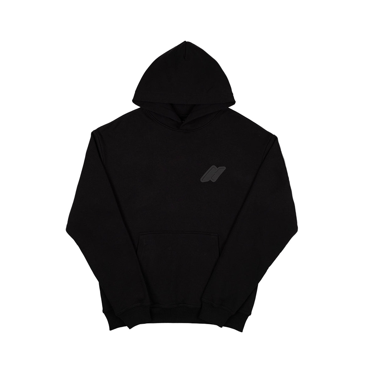 HUSTLER CLUB Hoodie Black
