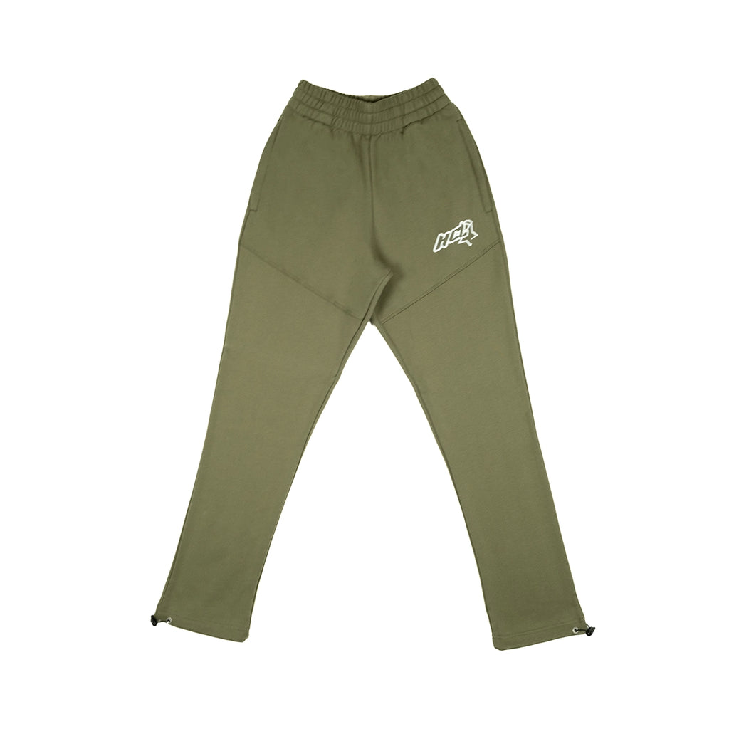 HUSTLER CLUB Jogger Khaki Green