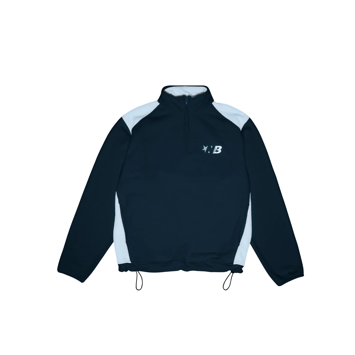 99BASED Road Star Fleece Half Zip Navy