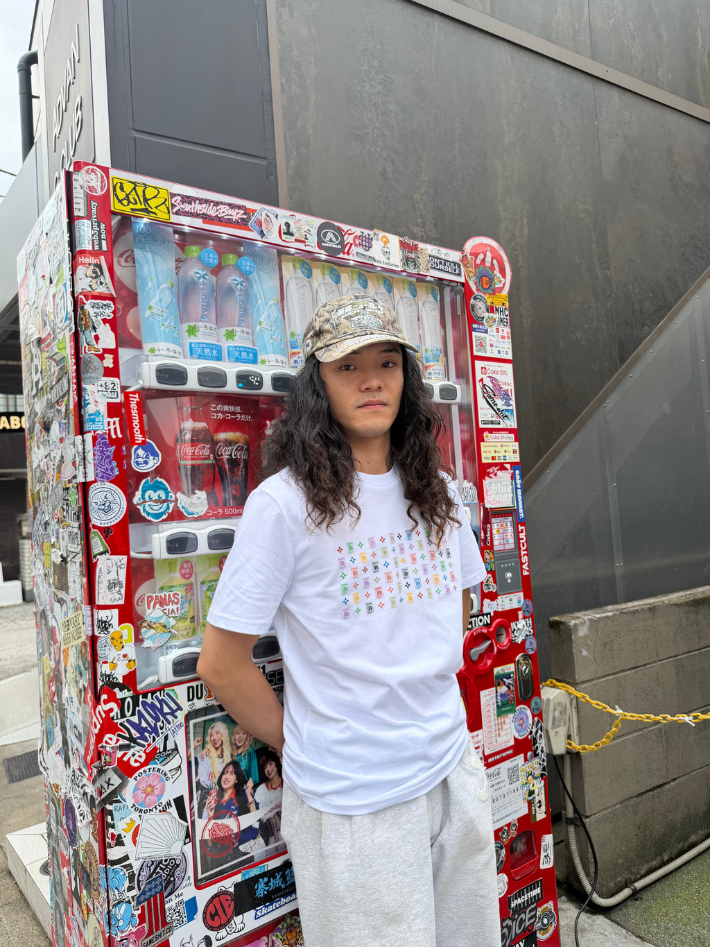 DREAMINGBUSY Mura Multi Monogram T-Shirt White