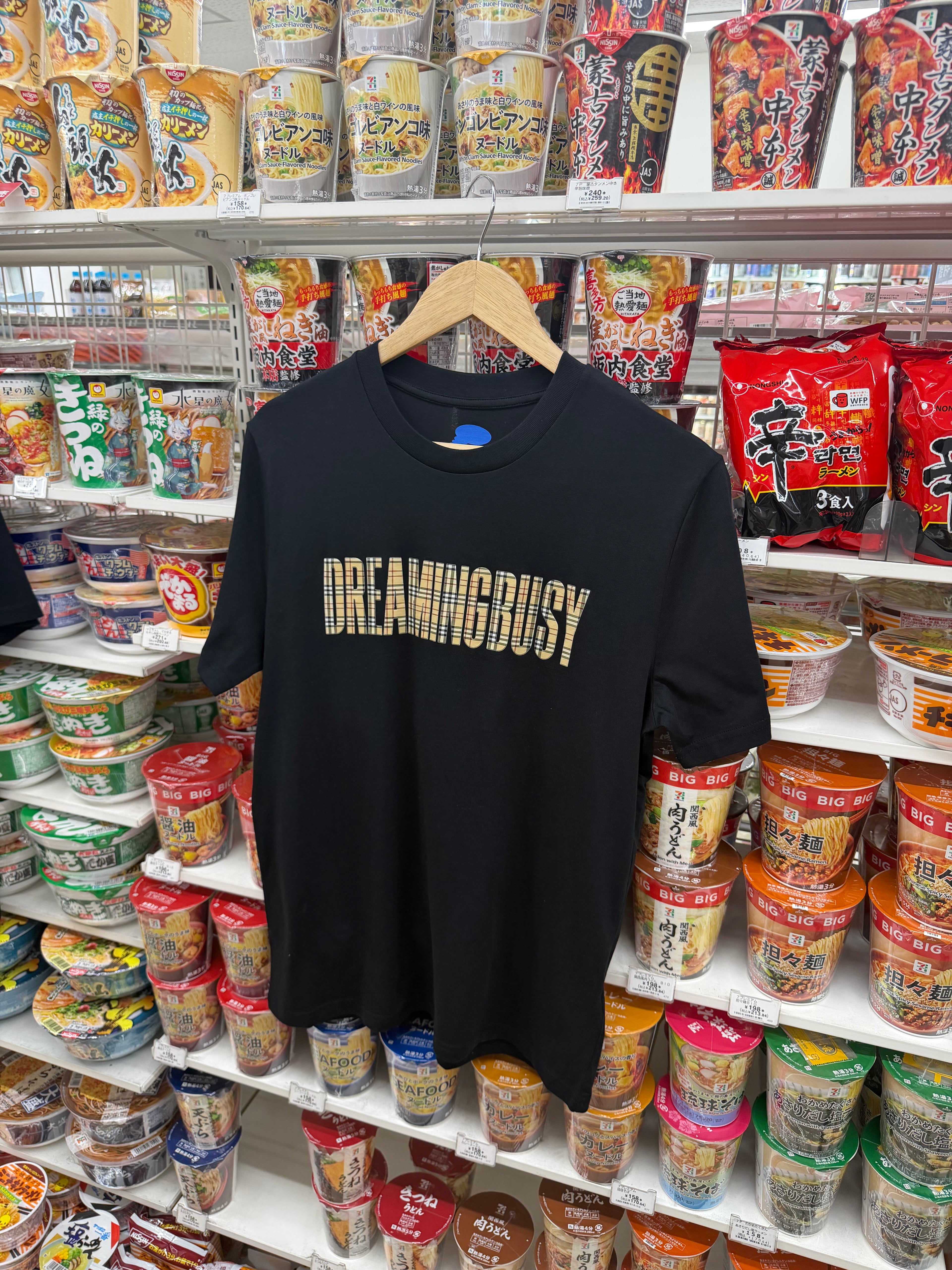DREAMINGBUSY BRBRRY T-Shirt Black