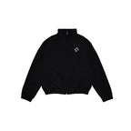 99BASED Padded Logo Track Jacket Black