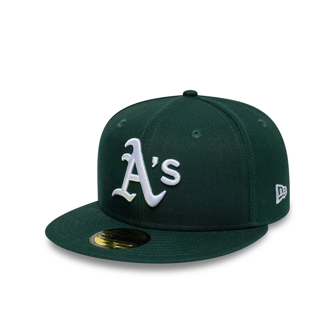 NEW ERA Athletics MLB League Essential Dark Green 59FIFTY Fitted Cap 60941127