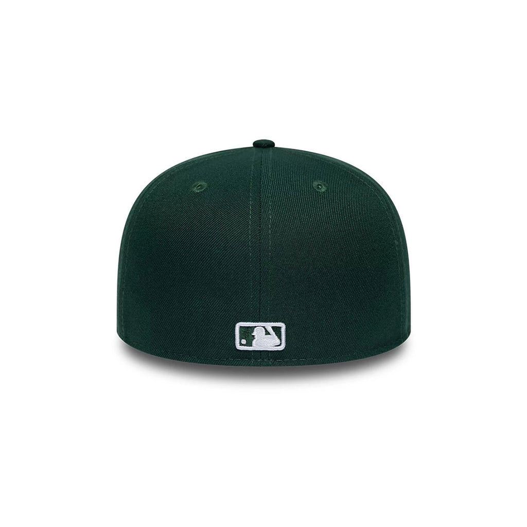 NEW ERA Athletics MLB League Essential Dark Green 59FIFTY Fitted Cap 60941127
