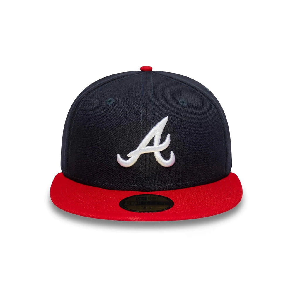 NEW ERA Atlanta Braves Authentic On Field Home Navy 59FIFTY Cap 12572848