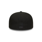 NEW ERA Atlanta Braves MLB Black on Black 59FIFTY Fitted Cap