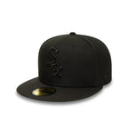 NEW ERA Chicago White Sox MLB Black on Black 59FIFTY Fitted Cap