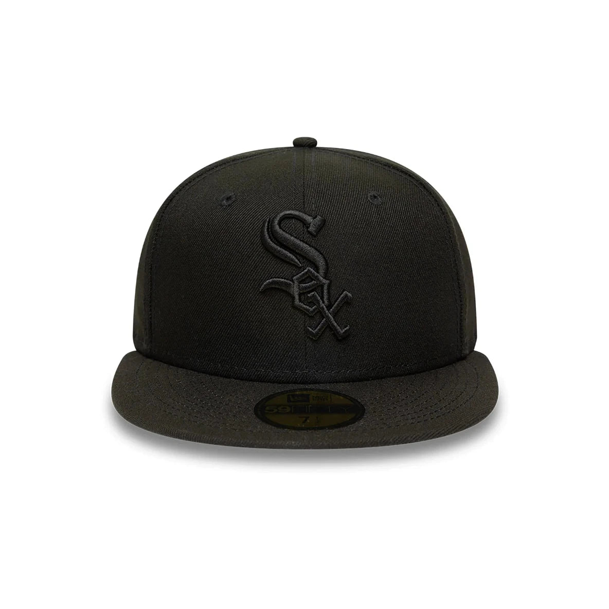 NEW ERA Chicago White Sox MLB Black on Black 59FIFTY Fitted Cap