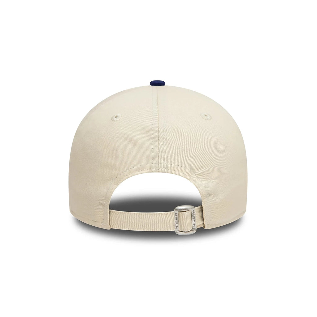 NEW ERA LA Dodgers Colour Block Cream 9FORTY Adjustable Cap 60595217