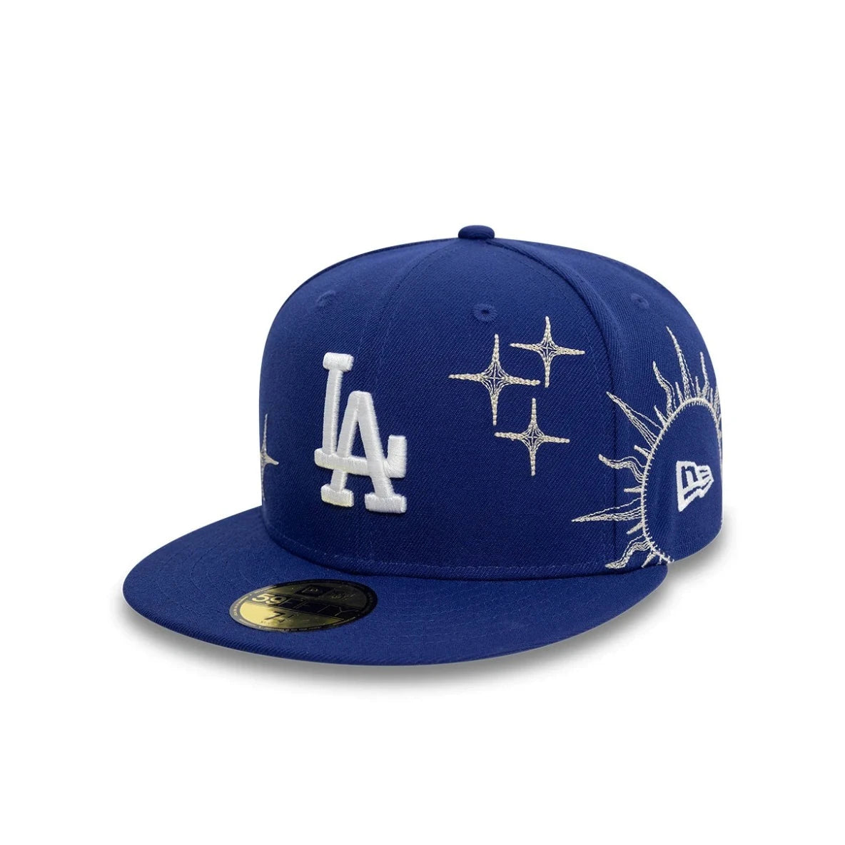 NEW ERA LA Dodgers Dark Royal MLB Zodiac 59FIFTY Fitted Cap 60580487
