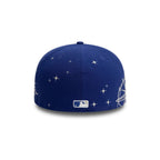 NEW ERA LA Dodgers Dark Royal MLB Zodiac 59FIFTY Fitted Cap 60580487