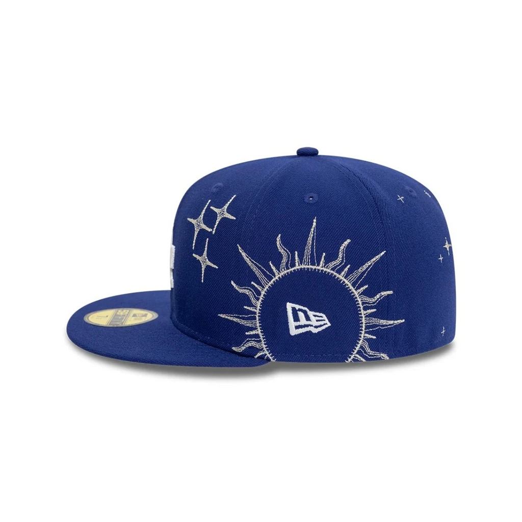 NEW ERA LA Dodgers Dark Royal MLB Zodiac 59FIFTY Fitted Cap 60580487