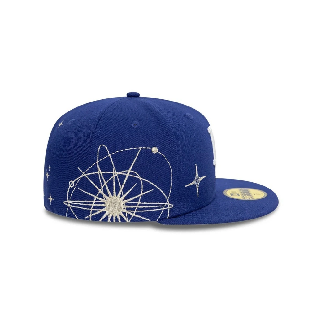 NEW ERA LA Dodgers Dark Royal MLB Zodiac 59FIFTY Fitted Cap 60580487