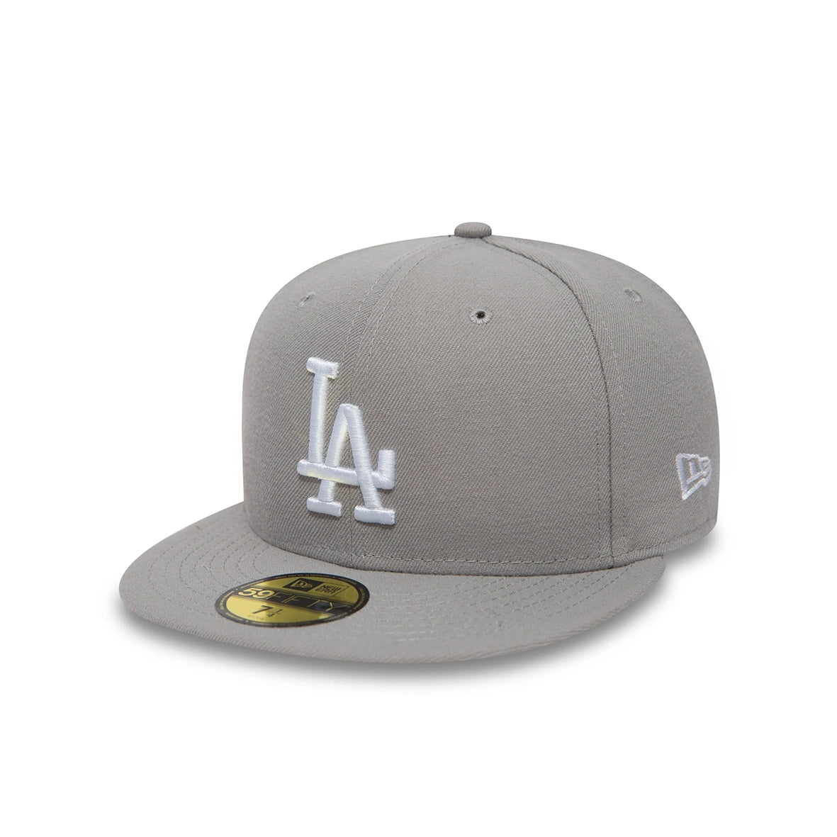 NEW ERA LA Dodgers MLB Basic Grey 59FIFTY Fitted Cap