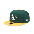 NEW ERA MLB Oakland Athletics Authentic On Field Dark Green 59FIFTY Fitted Cap