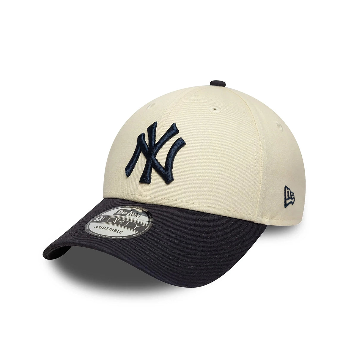 NEW ERA NY Yankees Colour Block Cream 9FORTY Adjustable Cap 60595215