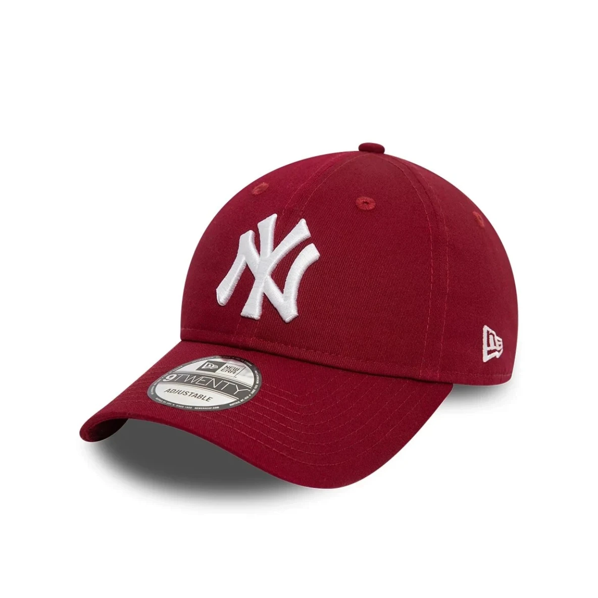 NEW ERA NY Yankees League Essential Dark Red 9TWENTY Adjustable Cap 60471469