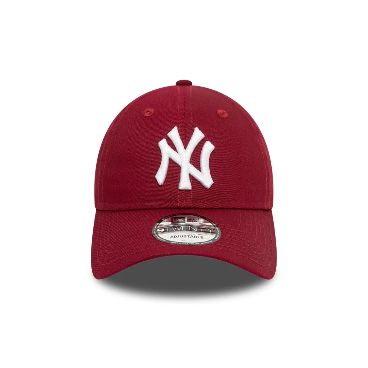 NEW ERA NY Yankees League Essential Dark Red 9TWENTY Adjustable Cap 60471469