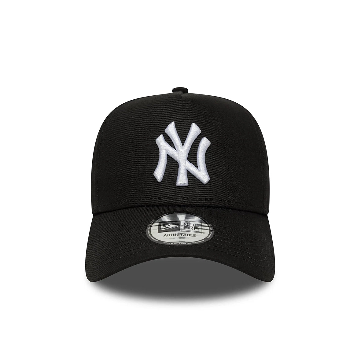 NEW ERA NY Yankees MLB League Essential Black 9FORTY E-Frame Adjustable Cap 60675530